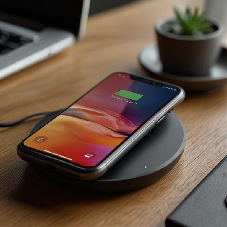 Wireless Charger Left View